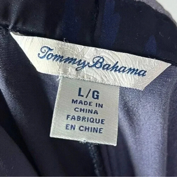 Tommy Bahama Purple Velour Silk Straight Leg Pants L - Picture 5 of 5